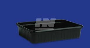 Barquette Duni PP GN1/4 - 1650ml Noir - 200 pces